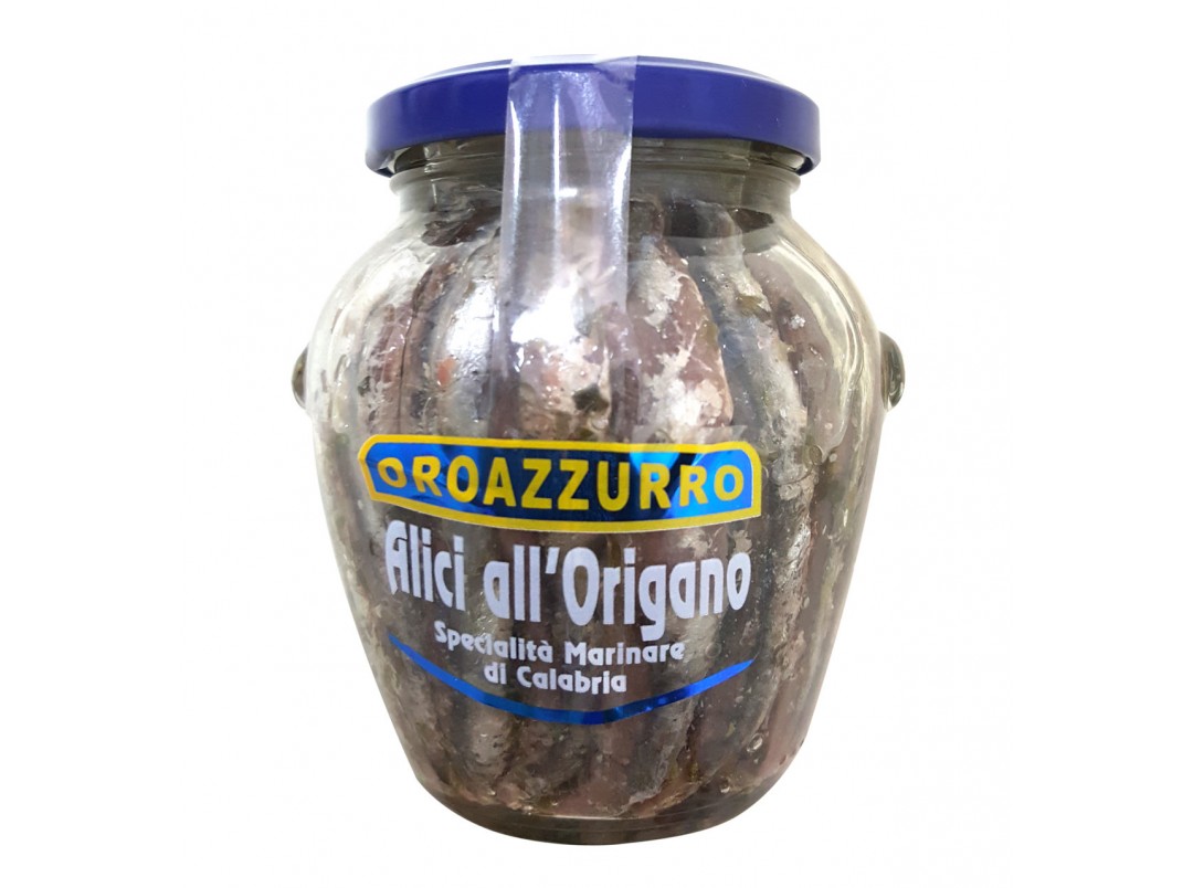 Alici all'origano 300gr