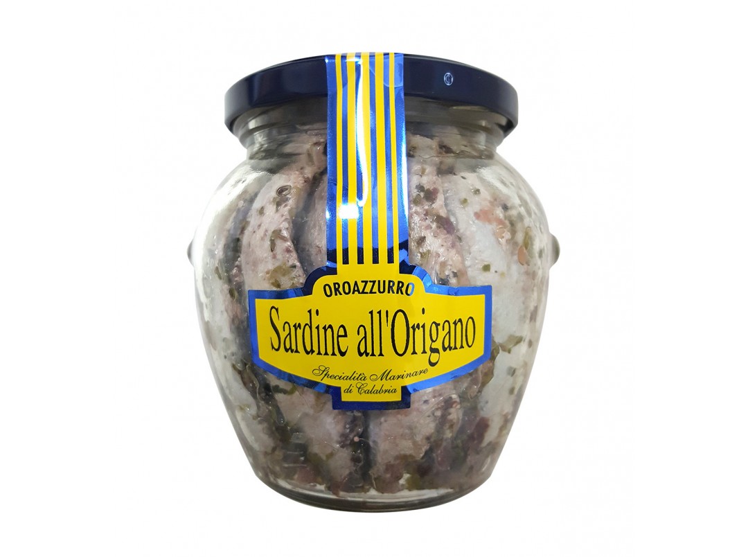 Sardine all'Origano 580gr