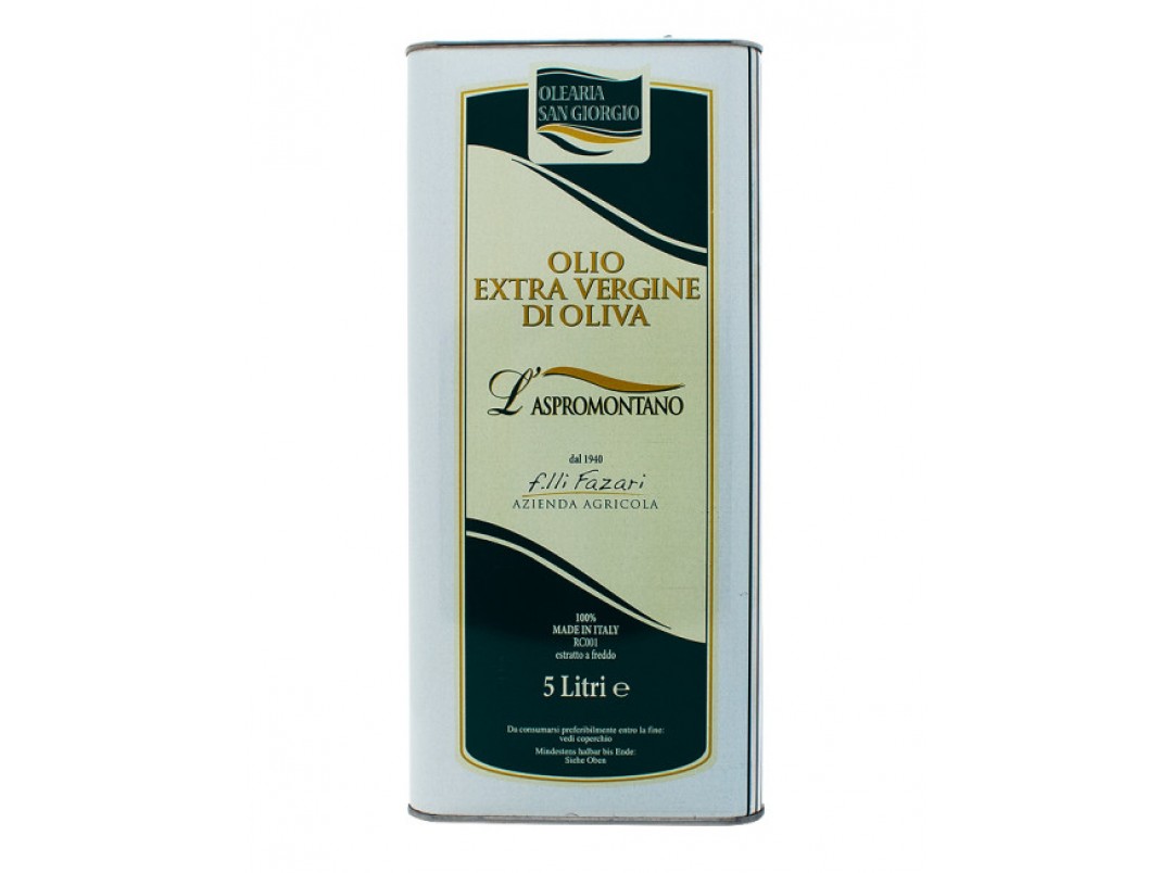 Olio  Extra Vergine L'aspromontano Latta 5lt