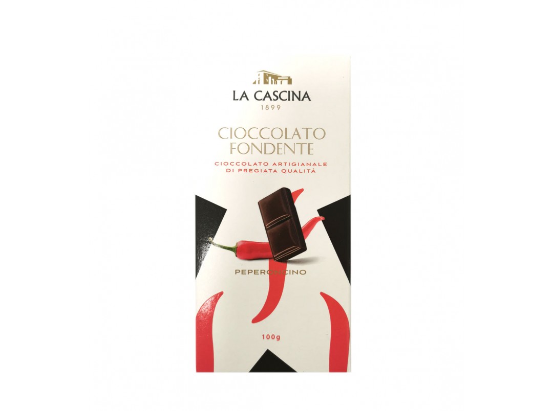 Tavoletta di Cioccolato Fondente Peperoncino 100 g