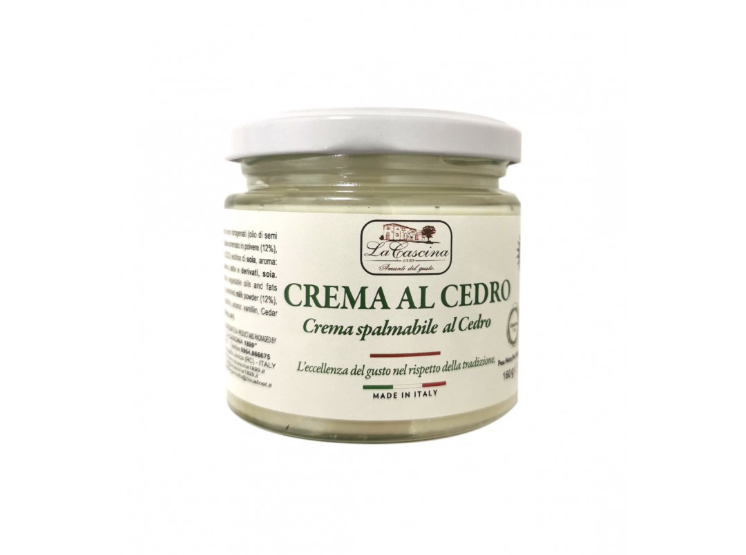 Crema Spalmabile Con Cedro di Calabria