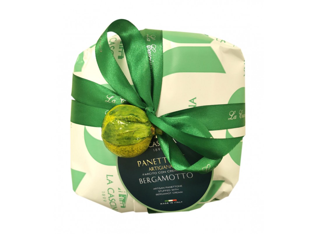 Panettone Artigianale Con Crema di Bergamotto da 1000gr